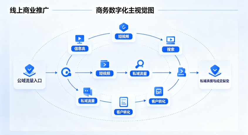 襄垣县线上商业推广怎么做？全域流量闭环搭建与低成本转化实战指南